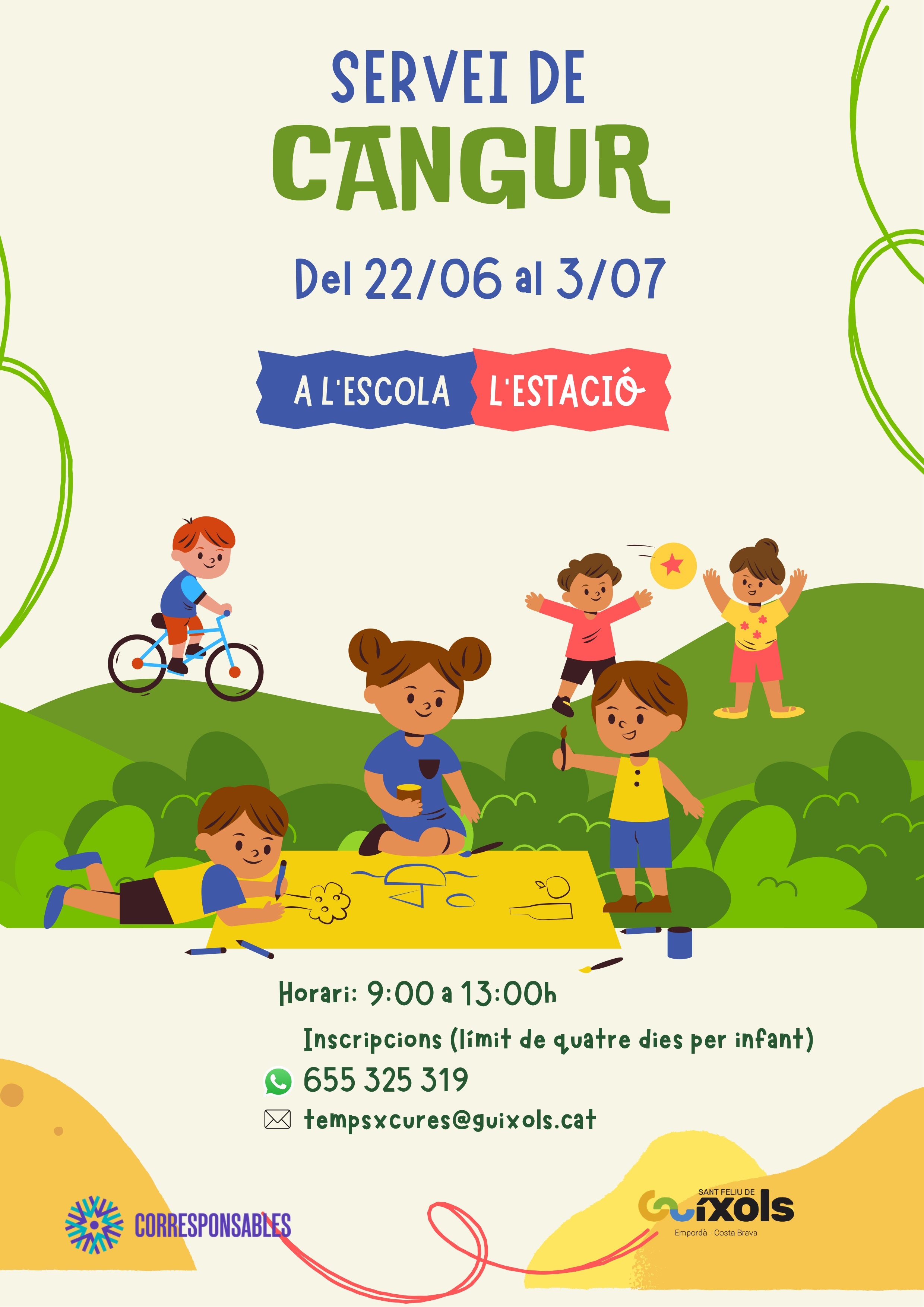 Servei de Cangur a l'Escola l'Estació