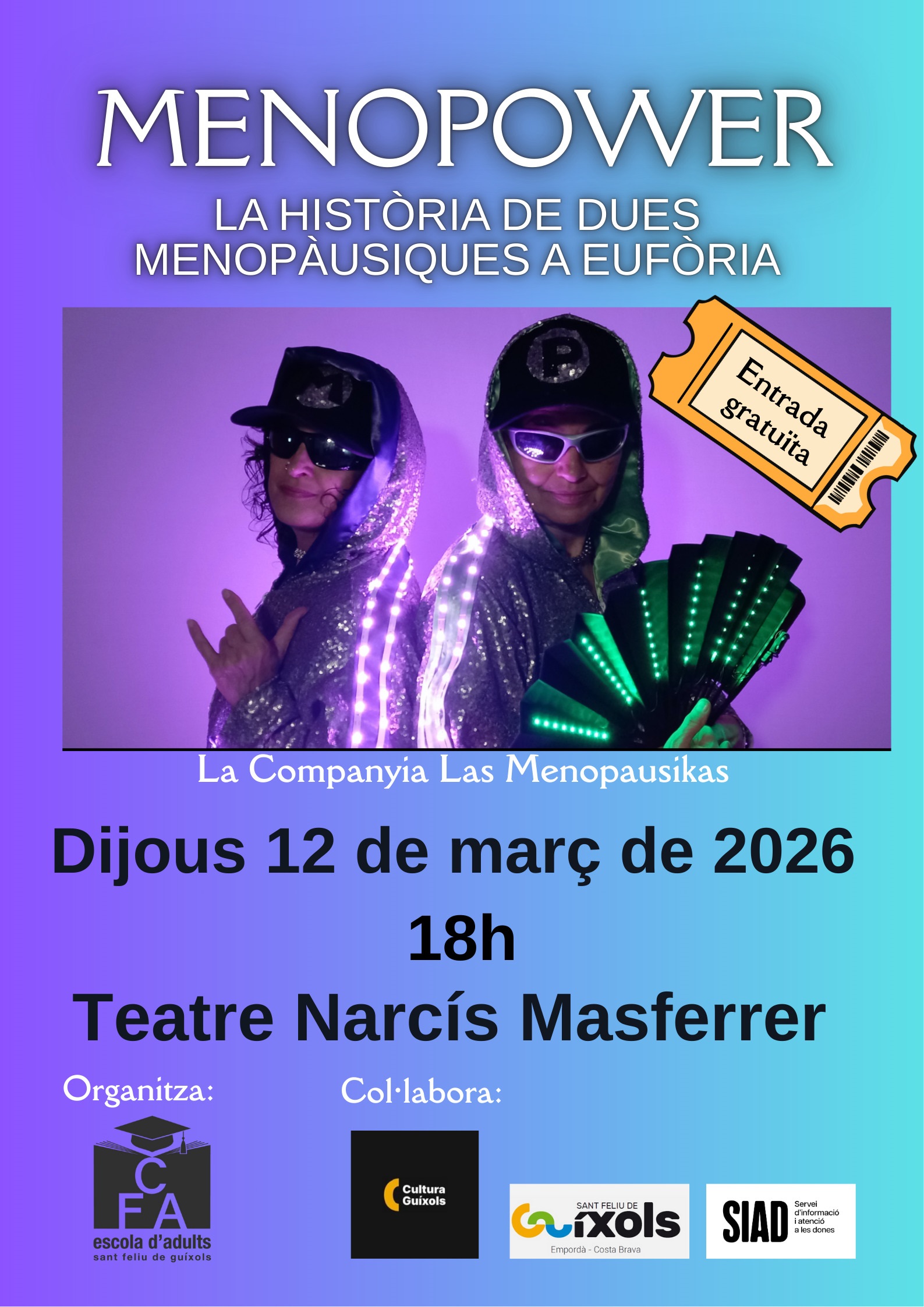 MENOPOWER, la història de 2 menopàusiques a Eufòria
